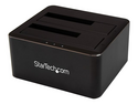 StarTech.com Dual-Bay USB 3.0 to SATA Hard Drive Docking Station, USB Hard Drive Dock, External 2.53.5 SATA IIIIII, SSDHDD Docking Station, Hot-Swap Hard Drive Bays