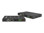 4K UHD HDBaseT Extender Set with 2-way PoH and Bidirectional IR & RS-232