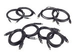 Video/USB-/ljudkabelsats