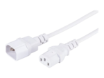 Strömkabel - power IEC 60320 C13 till IEC 60320 C14