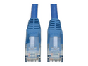 Eaton Tripp Lite Series Cat6 Gigabit Snagless Molded (UTP) Ethernet Cable (RJ45 M/M), PoE, Blue, 10 ft. (3.05 m)