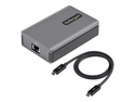 Startech Thunderbolt 3 to Ethernet Adapter, 10GbE, Multi-Gigabit, Thunderbolt 3 to RJ45 Network Adapter, 10GBASE-T/5-2.5GBASE-T NIC, TB3/TB4 10G Network Adapter w/ TB3-Certified Cable, TB3 10GbE, Win/Mac (TB310G2)