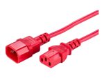 Strömkabel - power IEC 60320 C13 till IEC 60320 C14