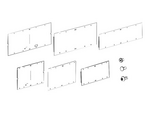 HyperPod Frame 6ft Aisle End Panel